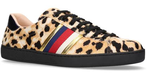 gucci reflective leopard print sneakers|Amazon.com: Customer reviews: Gucci Men's Black Nylon .